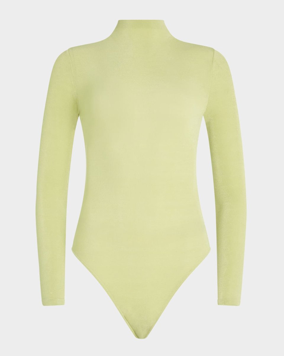 Lilia Mock-Neck Bodysuit
